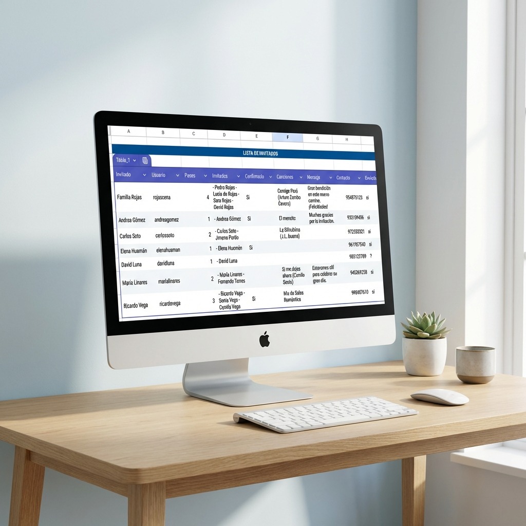 Gestión de invitados