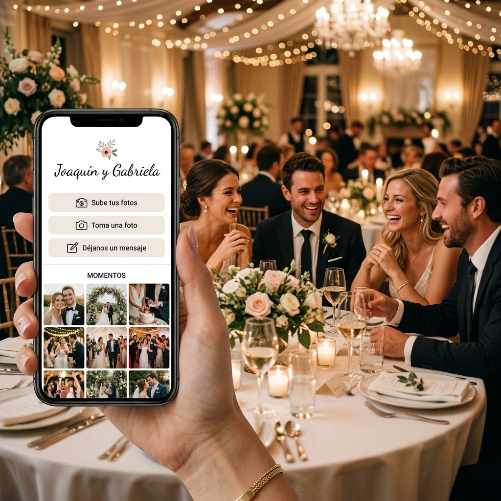 Álbum interactivo para invitados